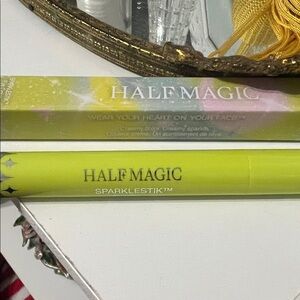 Half Magic Eyeshadow Crayon, shade Noir or Never.  New .